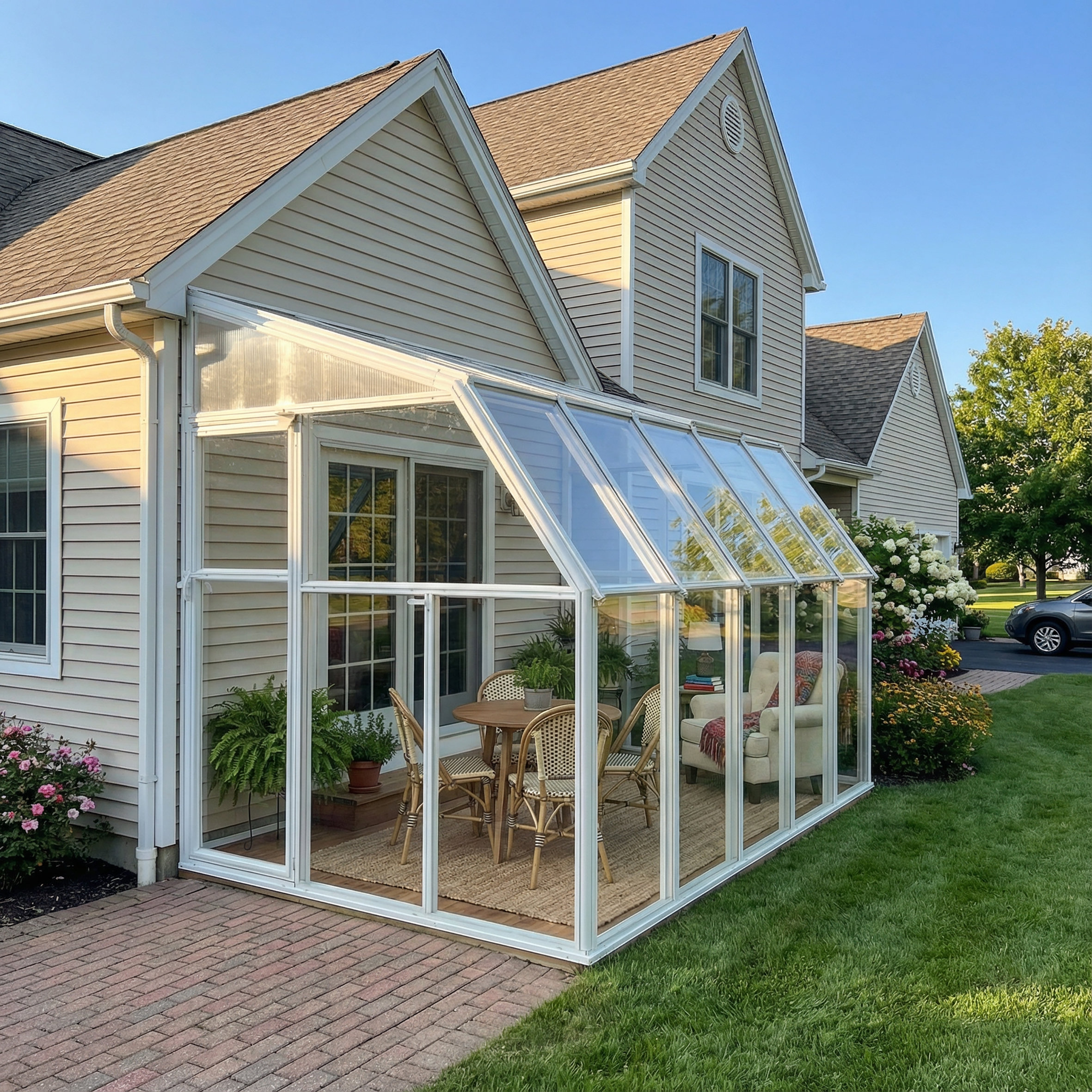 Canopia Palram - Canopia Sunroom 2 Walk-In Hobby Polycarbonate